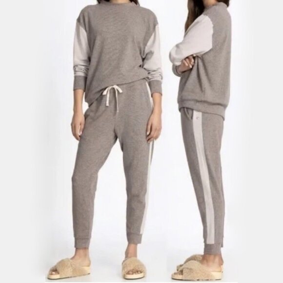 Calme by Johnny Was Cozy Jogger Lounge Set XL